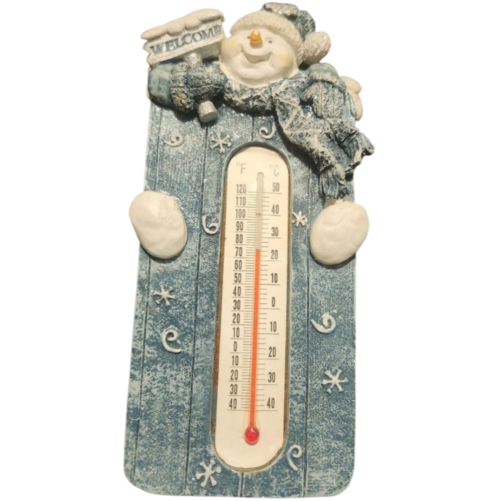 Festive Snowman Thermometer